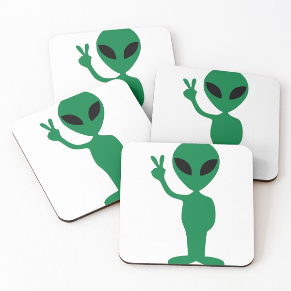 Item preview, Copy of Classic Green Alien Head Spaceship Mascot Illustration designed and sold by Ciuszkoland.