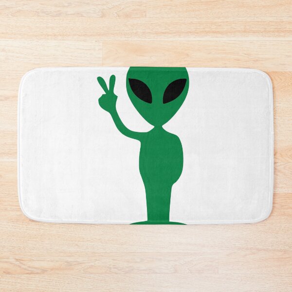 Item preview, Copy of Classic Green Alien Head Spaceship Mascot Illustration designed and sold by Ciuszkoland.
