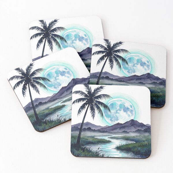 Item preview, Blue Moon with Tree designed and sold by 14U Commerce.