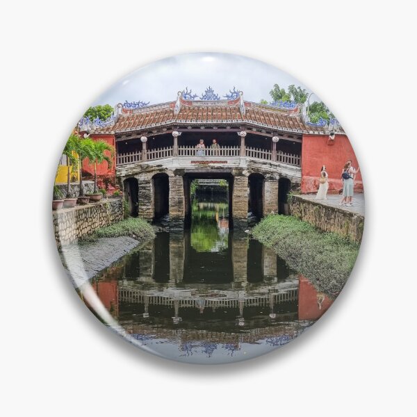 Item preview, Japanese Covered Bridge, Hoi An - Chùa Cầu Vietnam | UNESCO Ancient Town Art designed and sold by Ross.A.Campbell.