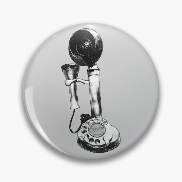 Item preview, Antique Candlestick Rotary Telephone Made in England designed and sold by Ghoul Enterprises.