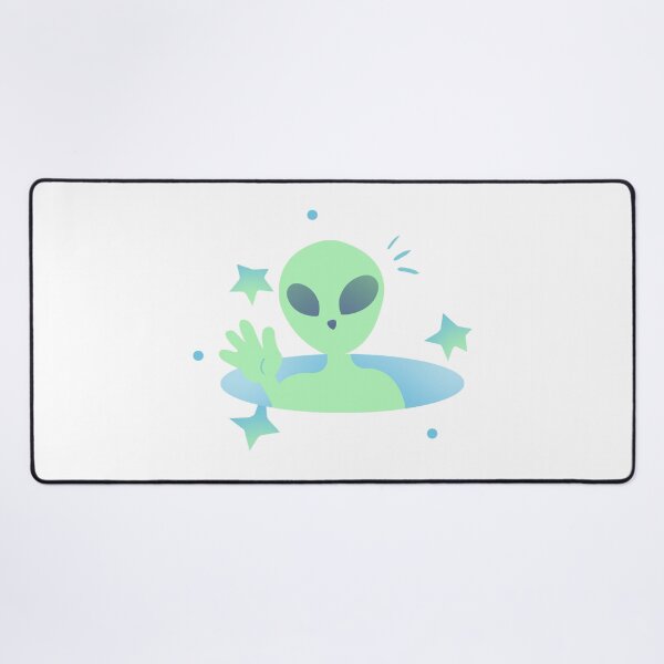 Item preview, Copy of Copy of Classic Green Alien Head Spaceship Mascot Illustration designed and sold by Ciuszkoland.