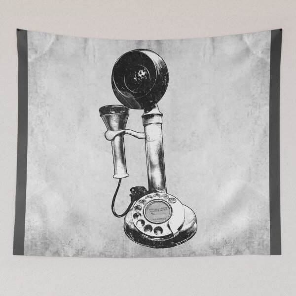 Item preview, Antique Candlestick Rotary Telephone Made in England designed and sold by Ghoul Enterprises.