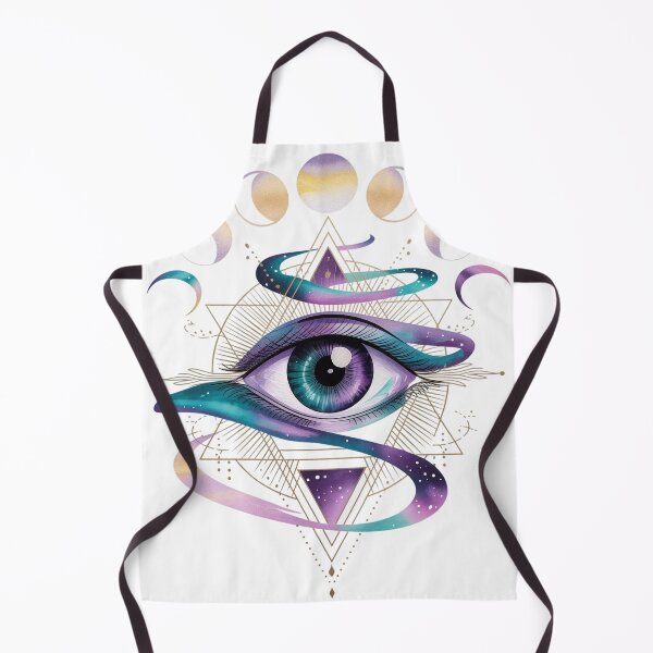 Item preview, Moon Sigil Mystic Eye Illustration designed and sold by Anantha's Studio.