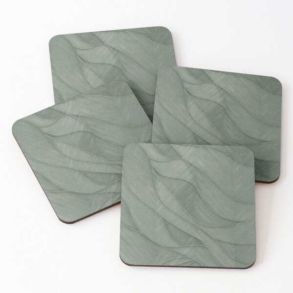 Item preview, Sage Green Leaf Veins Tetured Pattern designed and sold by ZedColors.