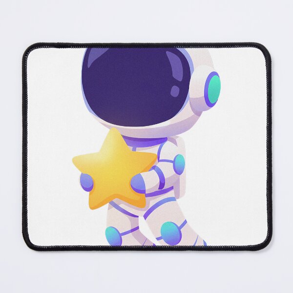 Item preview, Cute Little Astronaut Space Explorer Galaxy Mascot designed and sold by Ciuszkoland.