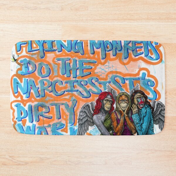 Item preview, Flying Monkeys Do The Narcissists Dirty Work For Them designed and sold by ElvisSantanaArt.