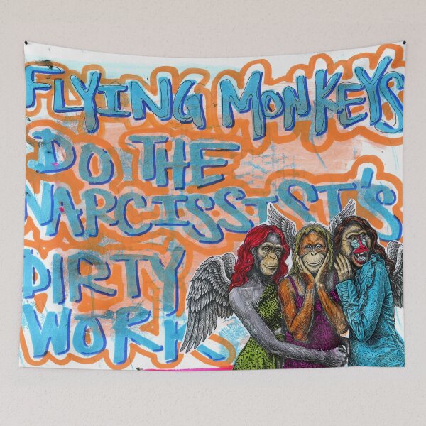Item preview, Flying Monkeys Do The Narcissists Dirty Work For Them designed and sold by ElvisSantanaArt.