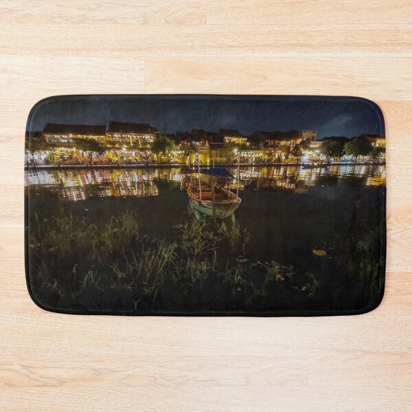 Item preview, Hoi An River Boats - Thu Bồn River Vietnam | UNESCO Ancient Town Art designed and sold by Ross.A.Campbell.
