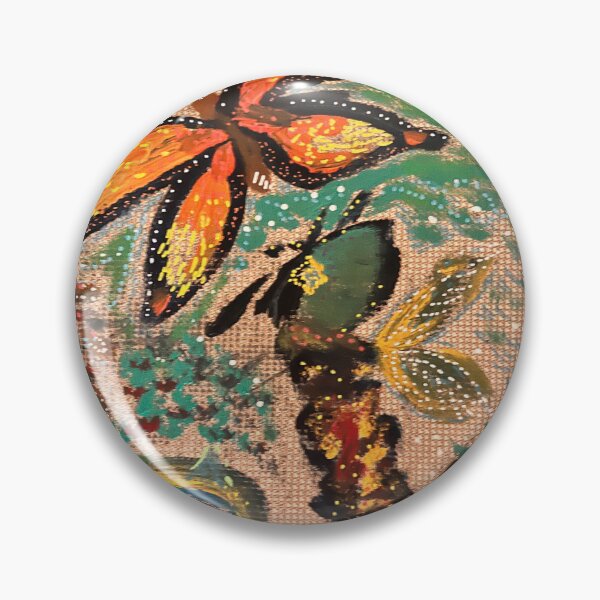 Item preview, Butterfly and Cat — Mystical Nature Art Print designed and sold by thegindielady.