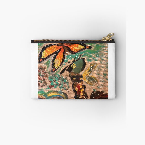 Item preview, Butterfly and Cat — Mystical Nature Art Print designed and sold by thegindielady.