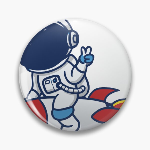 Item preview, Copy of Cute Little Astronaut Space Explorer Galaxy Mascot designed and sold by Ciuszkoland.
