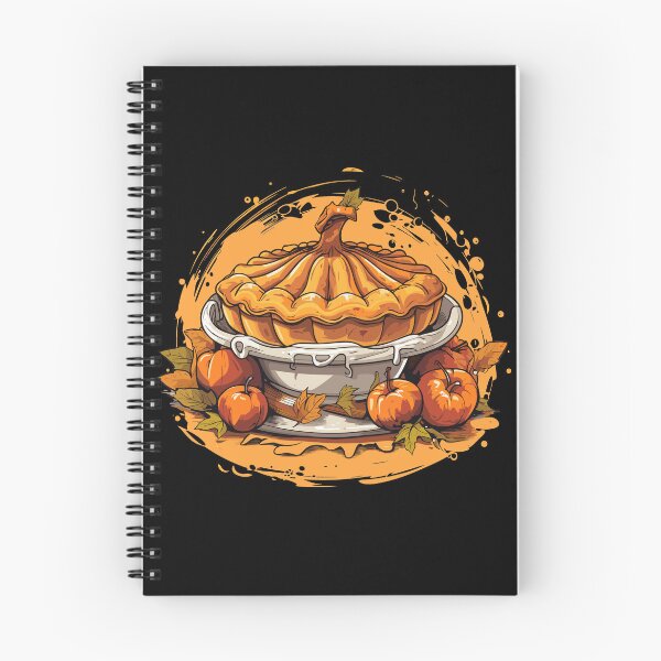 Item preview, Pumpkin Pie Dessert Illustration – Thanksgiving Food Lover Gift Design designed and sold by CyfroweMysli.