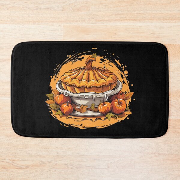 Item preview, Pumpkin Pie Dessert Illustration – Thanksgiving Food Lover Gift Design designed and sold by CyfroweMysli.