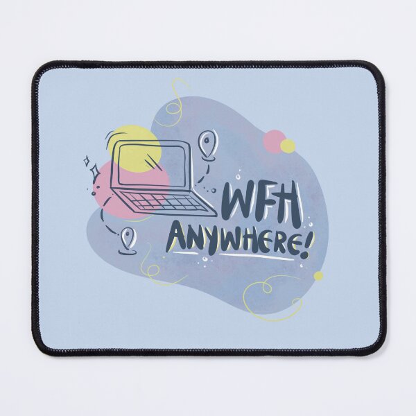 Item preview, Work from home,Work from anywhere designed and sold by Papertowall by Jellyee.