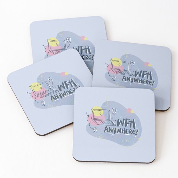 Item preview, Work from home,Work from anywhere designed and sold by Papertowall by Jellyee.