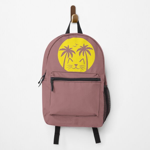 Item preview, Tropical Cat Dad Hat – Minimal Summer Beach Cat Aesthetic Cap designed and sold by IconicDesignsXd.
