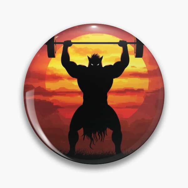 Item preview, Beast Mode Sunset Barbell Silhouette Design designed and sold by Snedsdigital.