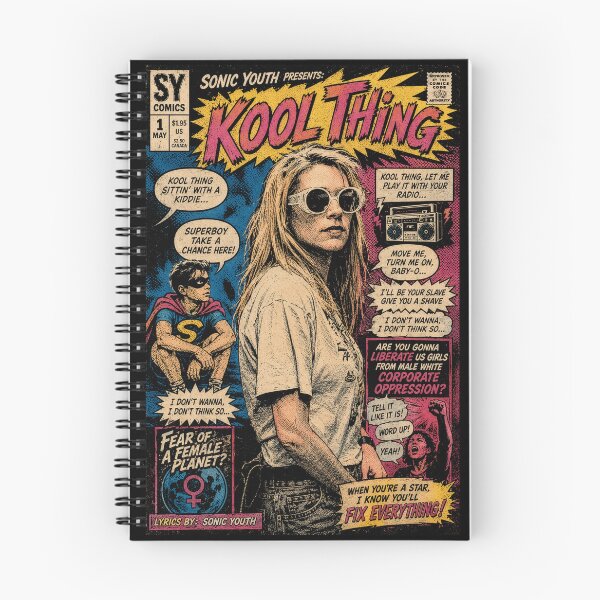 Item preview, Kool Thing - Sonic Youth Comic designed and sold by Wanderdreaming.