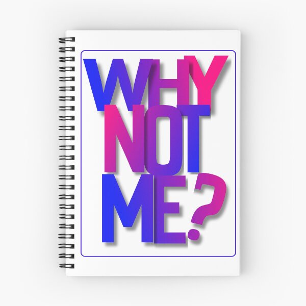 Item preview, Why Not Me Motivational Quote designed and sold by DrimitStore.
