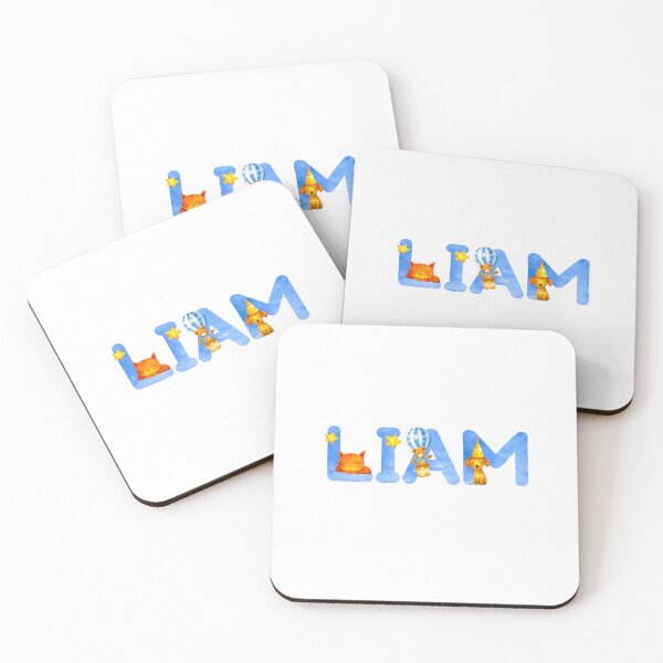 Item preview, DREAMLIT NAMES COLLECTION – ✨ LIAM ✨ – Cute Storybook Dream Animals designed and sold by WheelieGdArt.