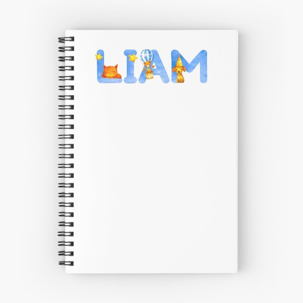 Item preview, DREAMLIT NAMES COLLECTION – ✨ LIAM ✨ – Cute Storybook Dream Animals designed and sold by WheelieGdArt.