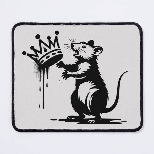 Item preview, Banksy style rebellious street rat designed and sold by 123ks.