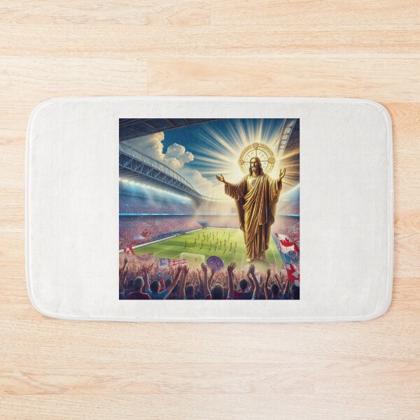 Item preview, Jesus Blessing Toronto Soccer Stadium Victorious  designed and sold by PaintMeWorld.