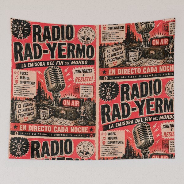 Item preview, Fallout - Wasteland Radio - The End of the World Station designed and sold by SulacoLabs.