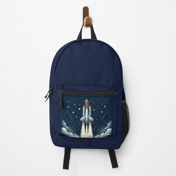 Item preview, Space Shuttle Launch – Cosmic Exploration Art designed and sold by Dogandesighn.
