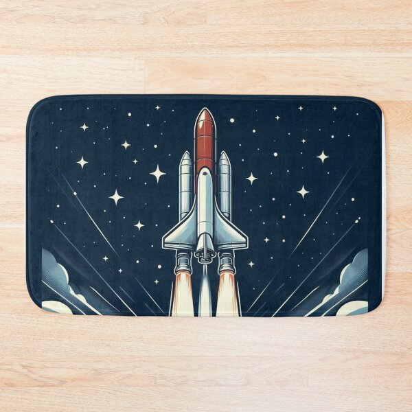 Item preview, Space Shuttle Launch – Cosmic Exploration Art designed and sold by Dogandesighn.