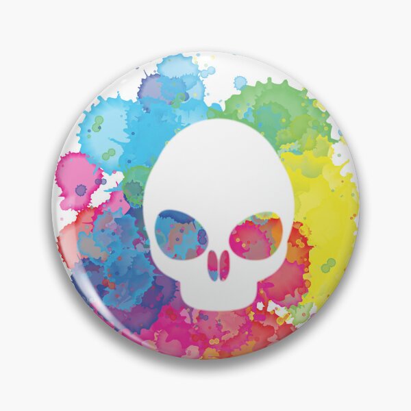 Item preview, Colourful Splash Skull designed and sold by Joris Ammerlaan.