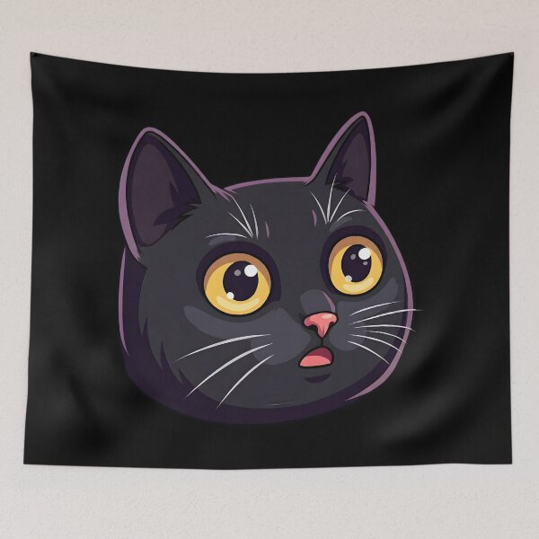 Item preview, Funny shocked cat meme.  designed and sold by SideKickCreates.