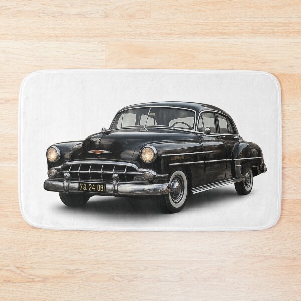 Item preview, Classic Vintage Black Car | Retro Automotive Artwork designed and sold by Sticleg.
