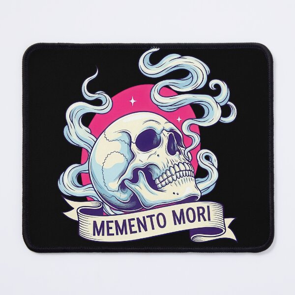 Item preview, Memento Mori Skull and Smokes designed and sold by nuel-art.