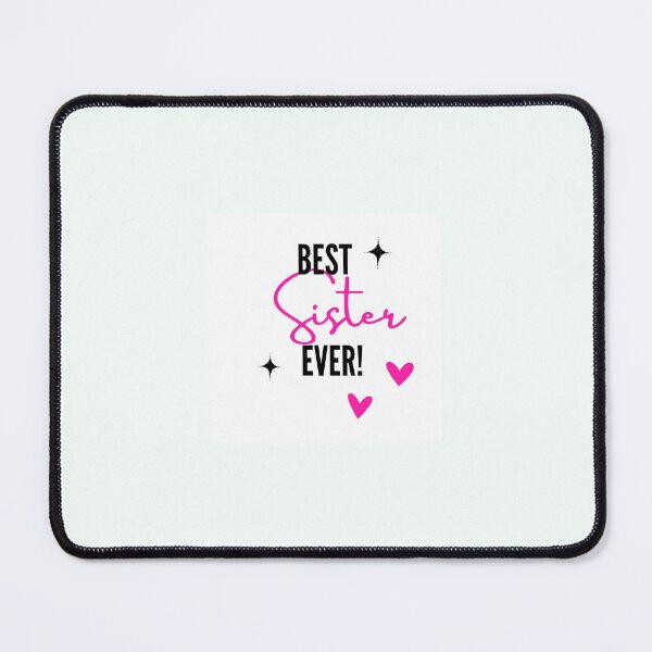 Item preview, Best Sister Ever Pink Hearts Design designed and sold by Ramoshop10.