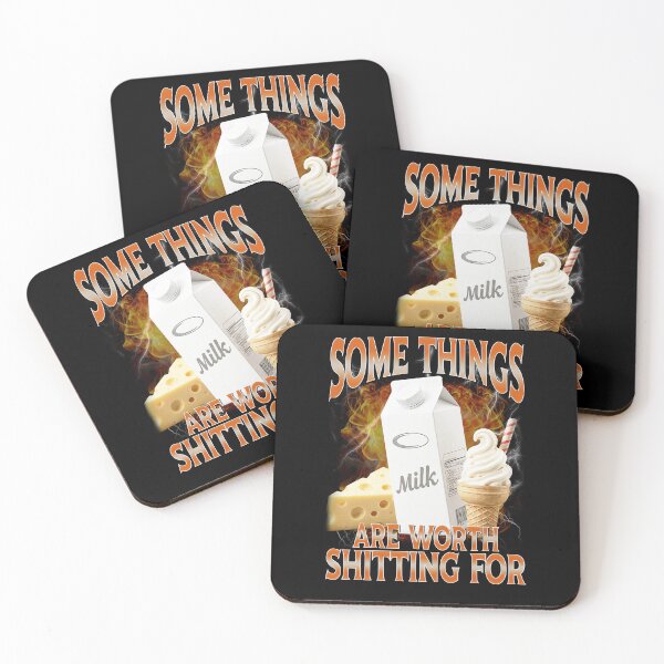 Item preview, Some Things Are Worth Shitting For Dairy Trouble Lactose designed and sold by elderberry.