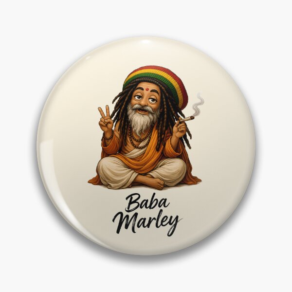 Item preview, Reggae Baba Marley Cartoon Art – Rasta Mystic Music Lover Gift designed and sold by Fanverse Merchandise.