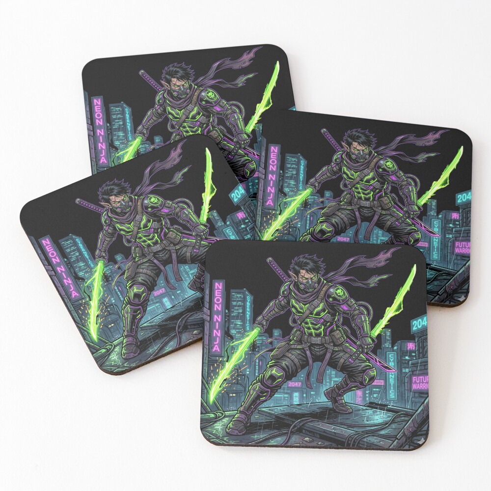 Item preview, Coasters (Set of 4) designed and sold by Stickersdevelop.