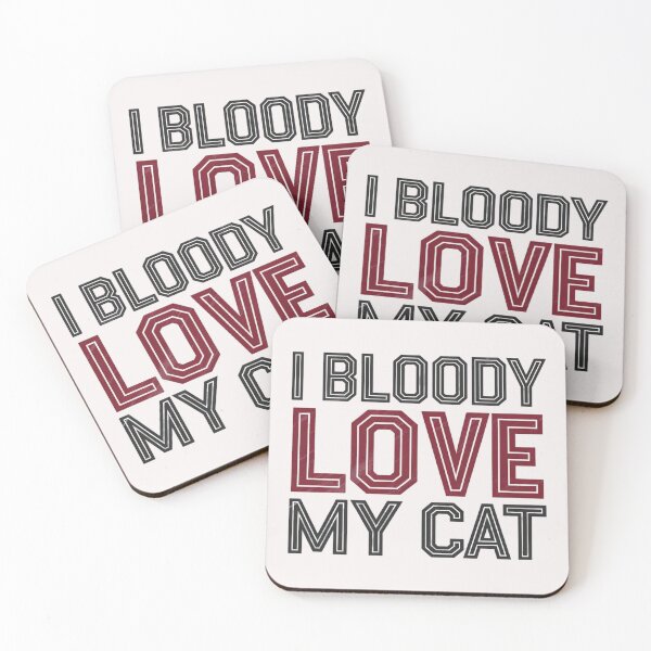 Item preview, I Bloody Love My Cat designed and sold by 123ks.