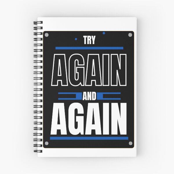 Item preview, Try again and again designed and sold by DrimitStore.