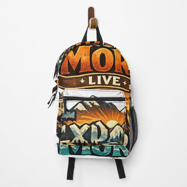 Item preview, Explore More Live More Adventure Nature Camping Graphic T-Shirt designed and sold by XxZainStylexX.