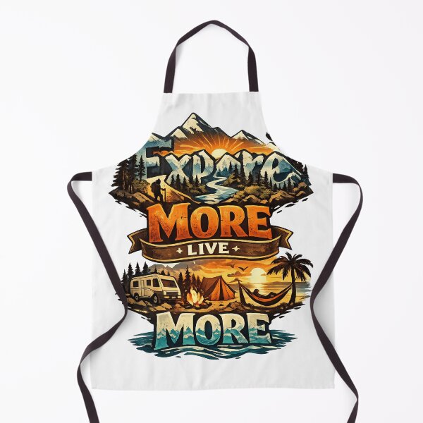 Item preview, Explore More Live More Adventure Nature Camping Graphic T-Shirt designed and sold by XxZainStylexX.