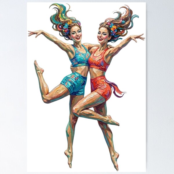 Item preview, Female synchronized swimming designed and sold by PP&RAINBOW SHOP.