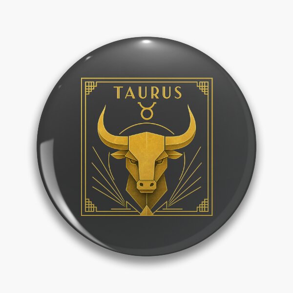 Item preview, TAURUS zodiac sign t-shirt art deco style designed and sold by CMYKStudio.