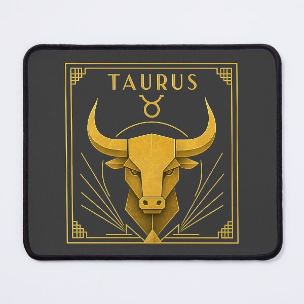 Item preview, TAURUS zodiac sign t-shirt art deco style designed and sold by CMYKStudio.