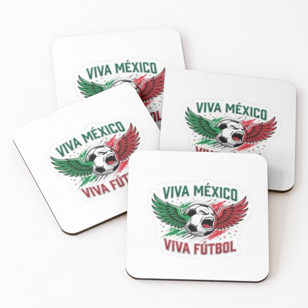 Item preview, Viva México Viva Fútbol — Winged Soccer Ball Mexico Pride Retro Sticker designed and sold by CosyCush.