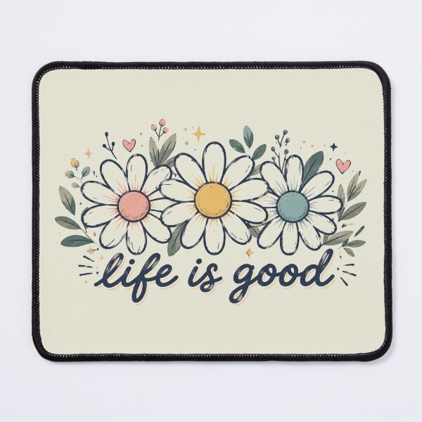 Item preview, Spring daisy, life is good designed and sold by OndaLifeCo.