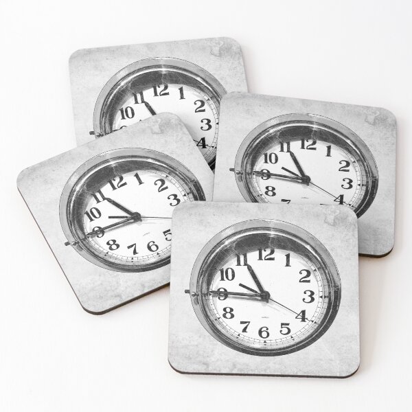 Item preview, Antique Ship Clock Nautical Maritime Bulkhead designed and sold by Ghoul Enterprises.