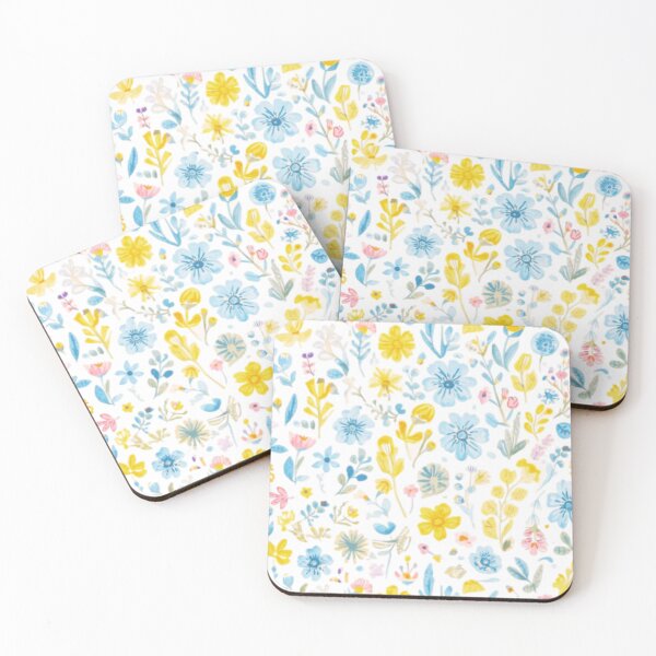 Item preview, Pastel Wildflower Seamless Pattern designed and sold by Abdesalem Gueboudj.